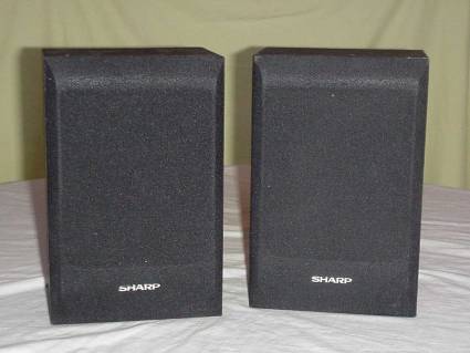 Sharp CP-C333 5 watt speakers
